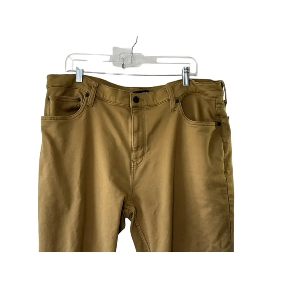 Banana Republic Whisky Mens 5 Pocket Pant Stretch Cotton Slim Straight Fit 40x32